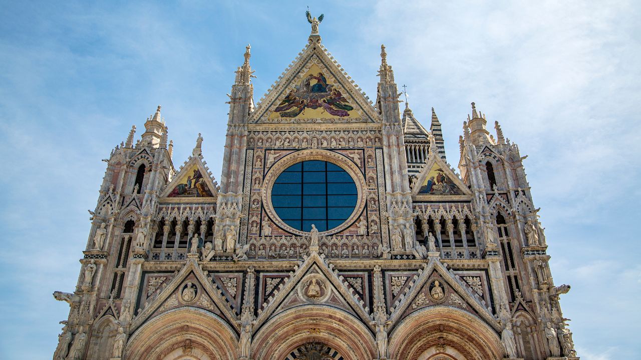 Siena Cathedral View of Siena's Cathedral from the square