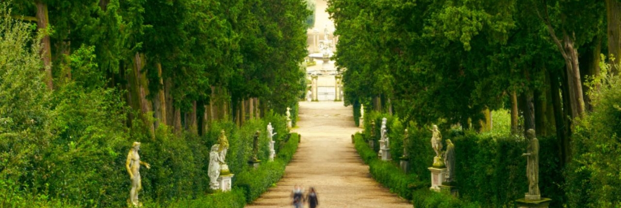Boboli Gardens View of Boboli Gardens in Florence