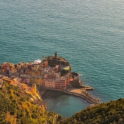 View of CInque Terre village